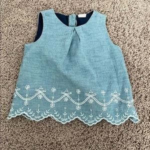 Baby Gap Chambray Tank